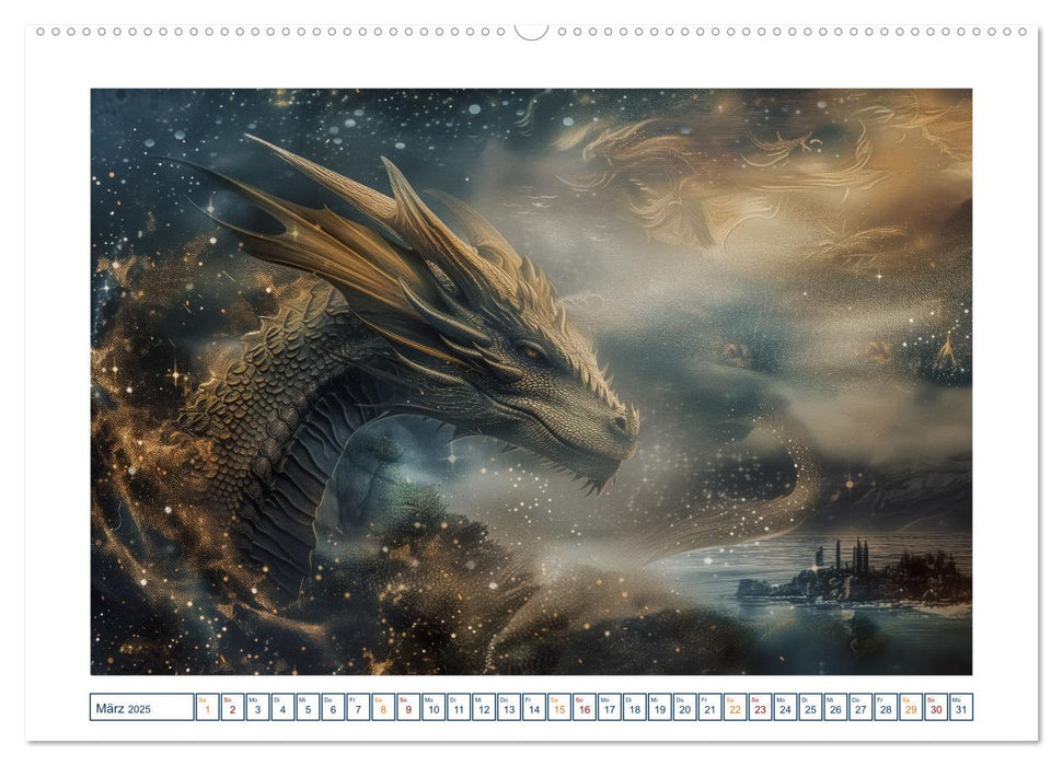 Dragon Keeper (Calendrier mural CALVENDO 2025) 