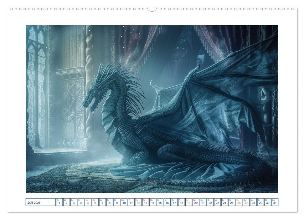 Drachenhüter (CALVENDO Premium Wandkalender 2025)
