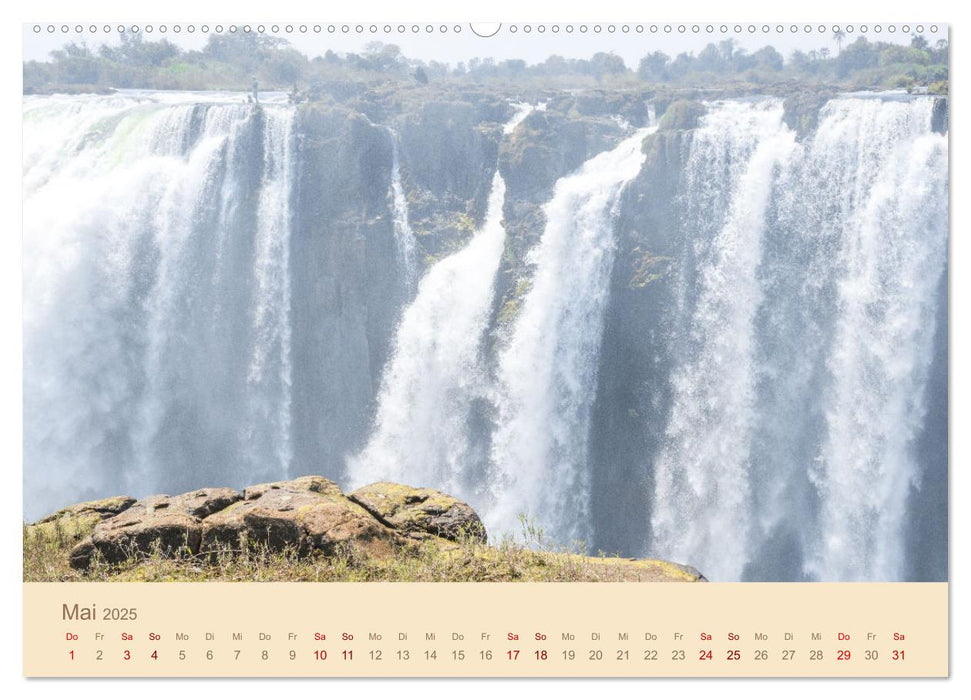 Einmalige Landschaften in Afrika (CALVENDO Premium Wandkalender 2025)