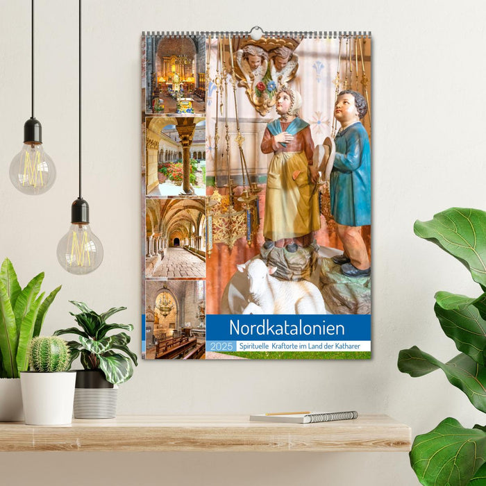 Nordkatalonien, Spirituelle Kraftorte im Land der Katharer (CALVENDO Wandkalender 2025)