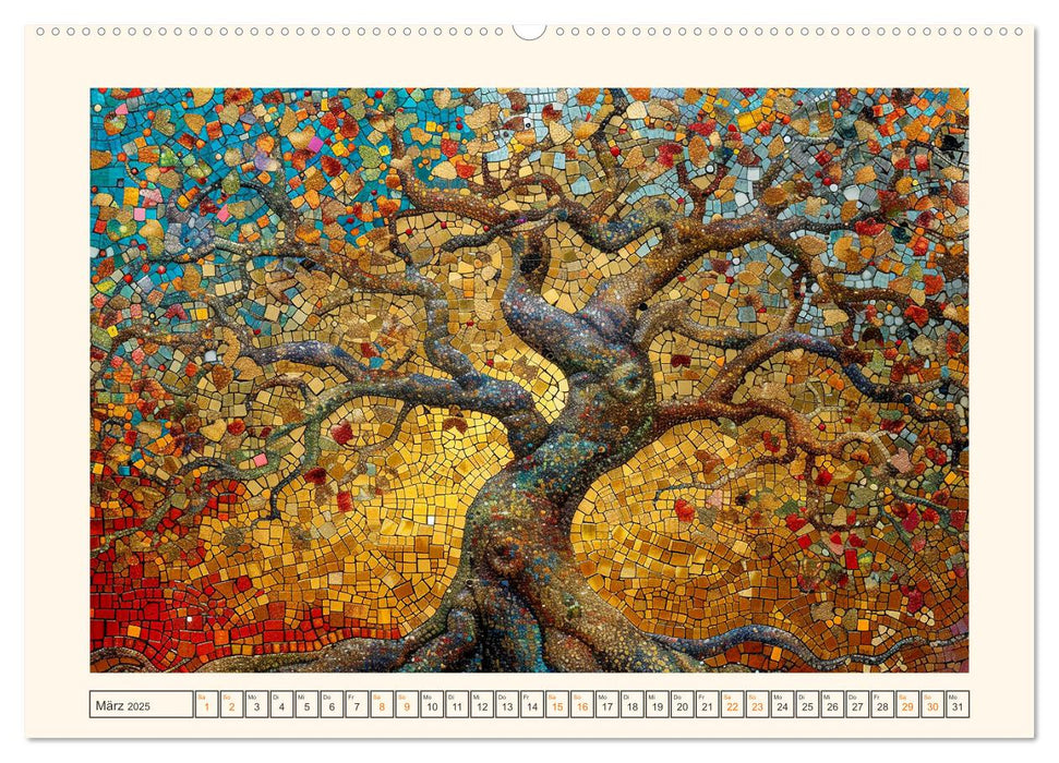 Mosaike (CALVENDO Premium Wandkalender 2025)