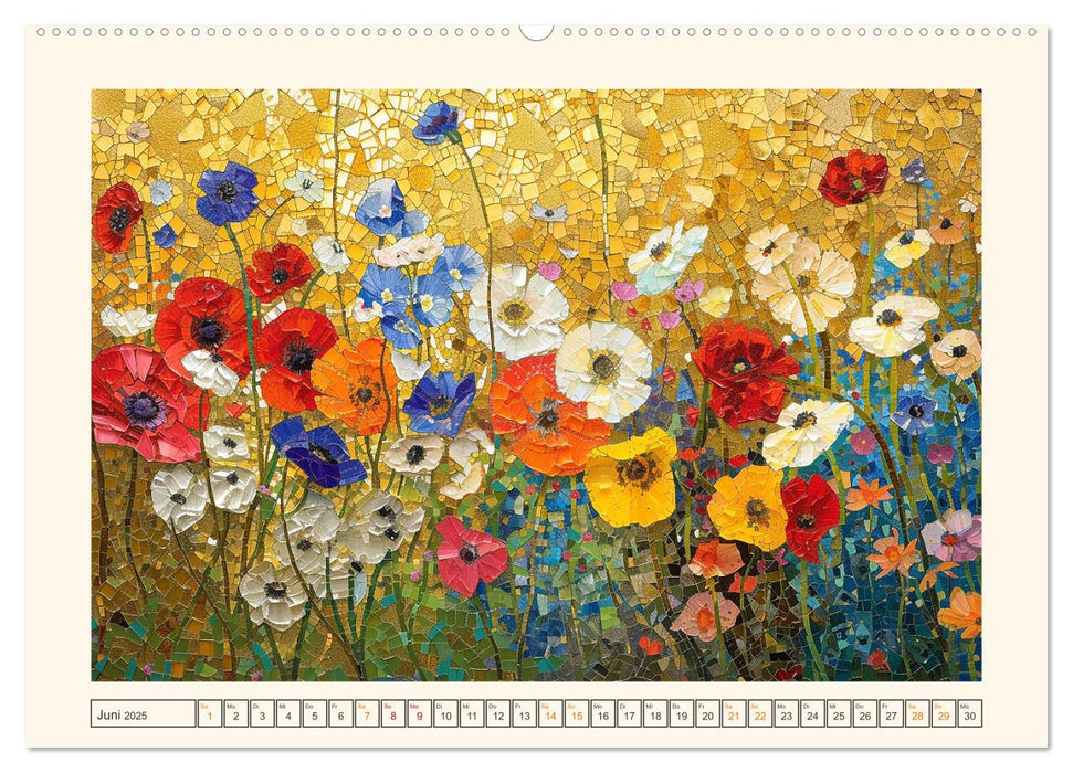 Mosaike (CALVENDO Premium Wandkalender 2025)