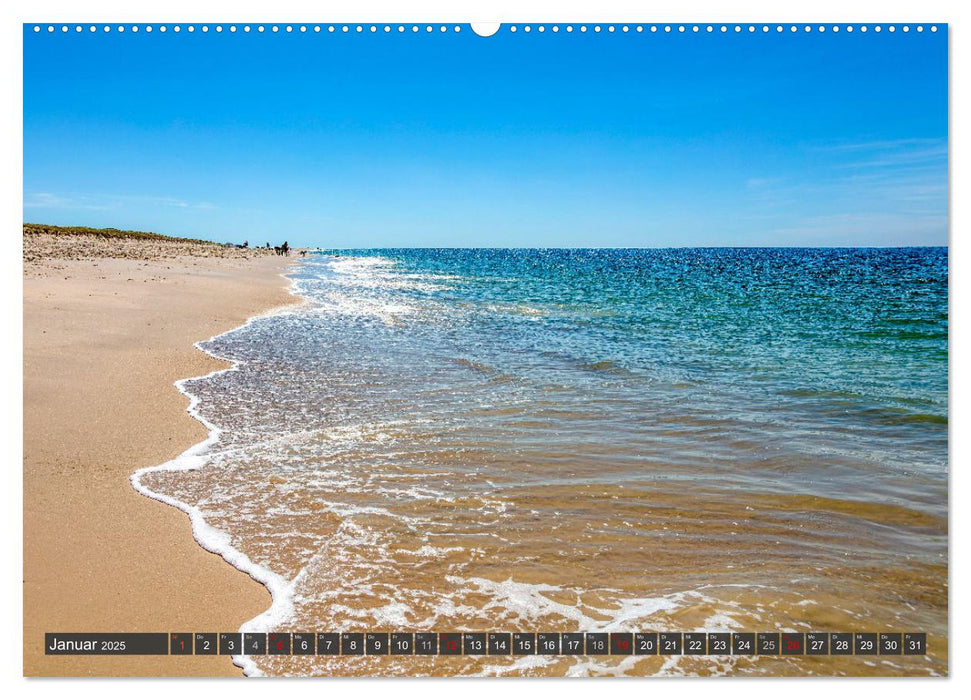 Bezaubernde Farbspiele am Meer (CALVENDO Premium Wandkalender 2025)