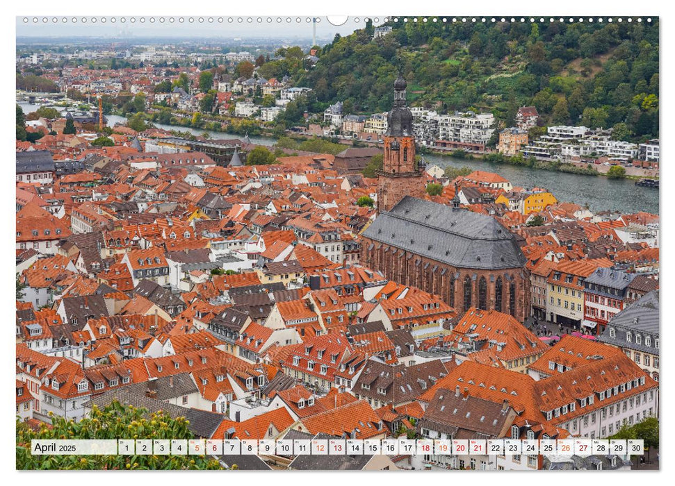 Heidelberg Impressions (Calvendo Premium Calendrier mural 2025) 