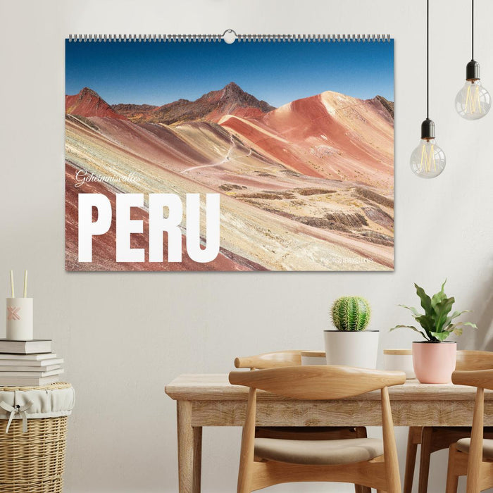 Geheimnisvolles Peru (CALVENDO Wandkalender 2025)