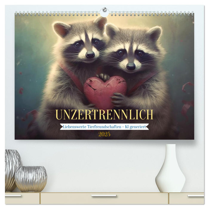 Unzertrennlich (CALVENDO Premium Wandkalender 2025)