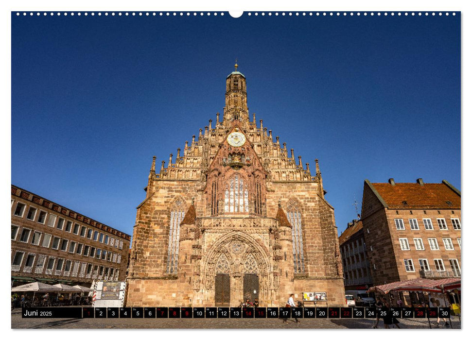 Magnifique Nuremberg (Calvendo Premium Calendrier mural 2025) 