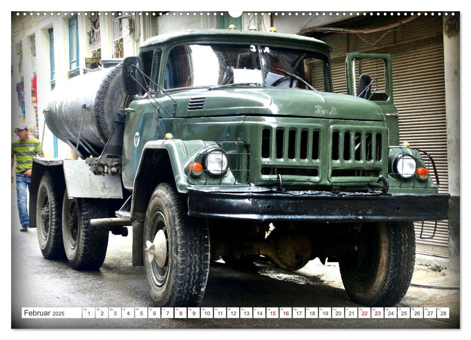 ZIL - Le camion de l'URSS (Calvendo Premium Wall Calendar 2025) 