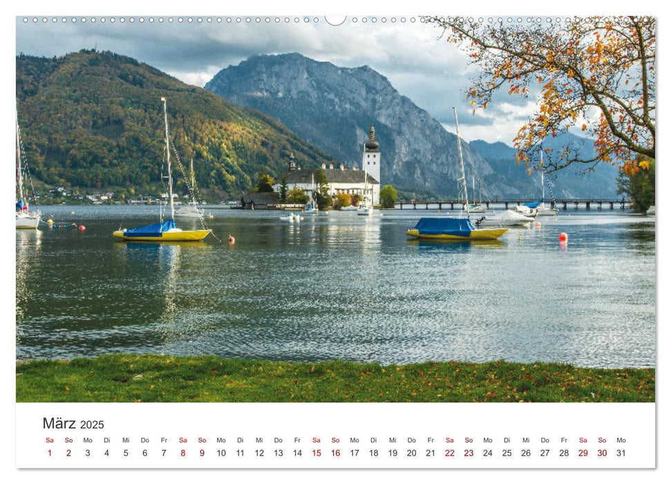 Hallstatt - Die Perle Österreichs (CALVENDO Premium Wandkalender 2025)