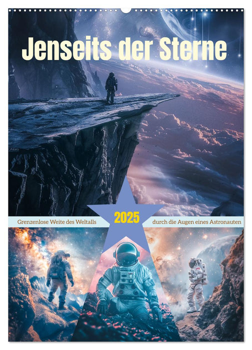 Jenseits der Sterne (CALVENDO Wandkalender 2025)