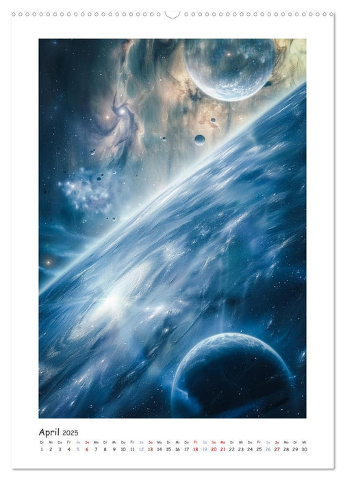 Au-delà des étoiles (Calendrier mural CALVENDO Premium 2025) 