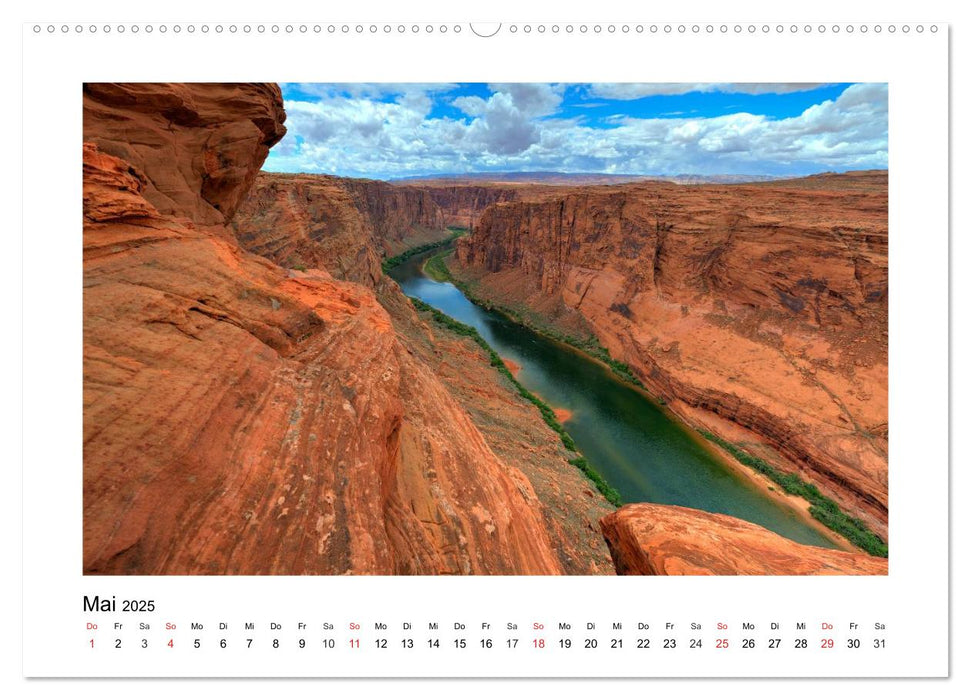 Impressionen vom Colorado River (CALVENDO Premium Wandkalender 2025)