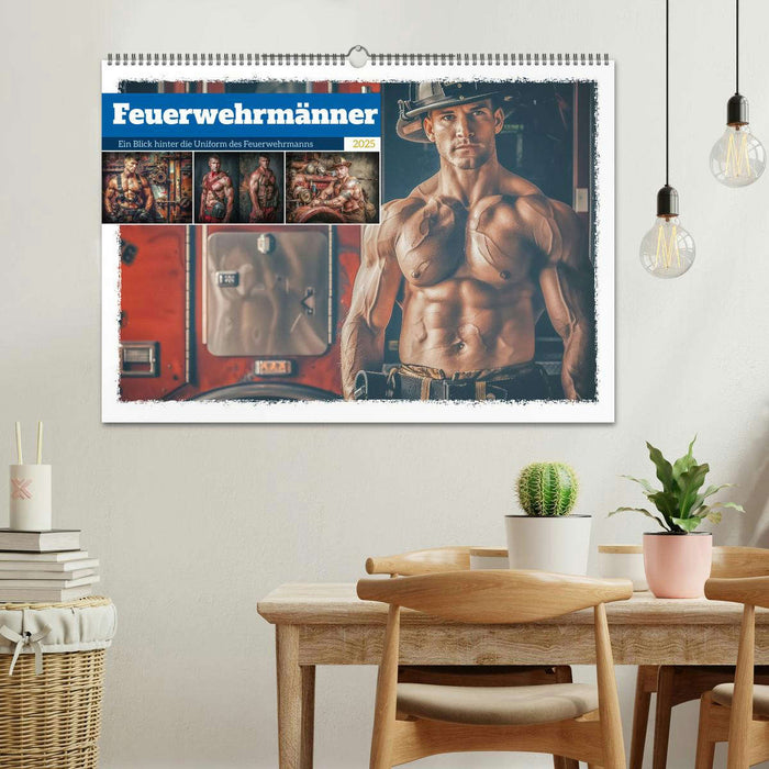 Feuerwehrmänner (CALVENDO Wandkalender 2025)