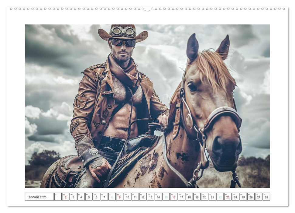 Im Bann des Cowboys (CALVENDO Wandkalender 2025)