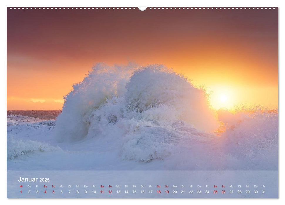 Meeres Overtüren (CALVENDO Premium Wandkalender 2025)