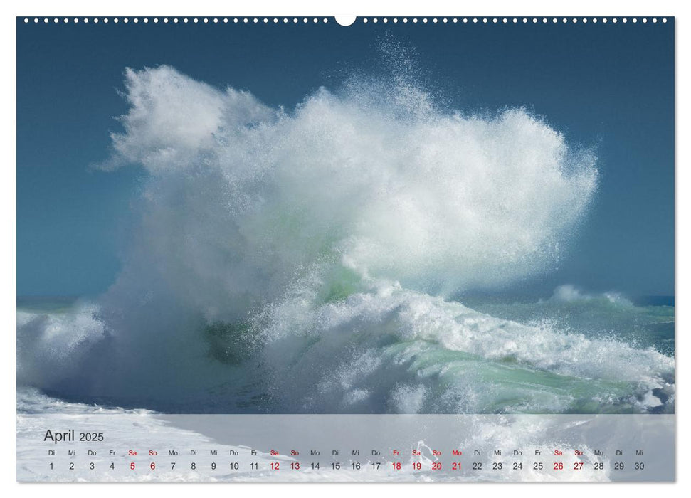 Rhapsodie in Blau (CALVENDO Premium Wandkalender 2025)