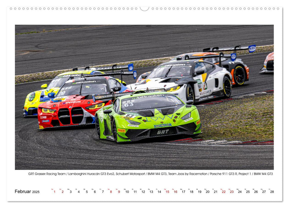 GT Masters am Nürburgring (CALVENDO Wandkalender 2025)