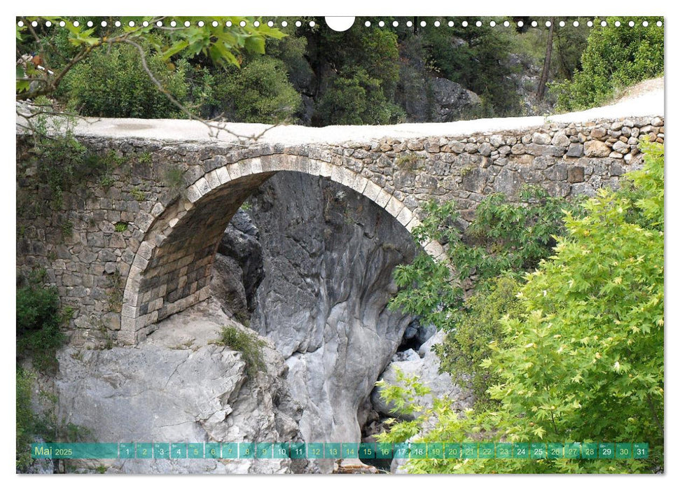 Lykischer Weg - Türkei: Impressionen entlang des Lykischen Wanderweges (CALVENDO Wandkalender 2025)