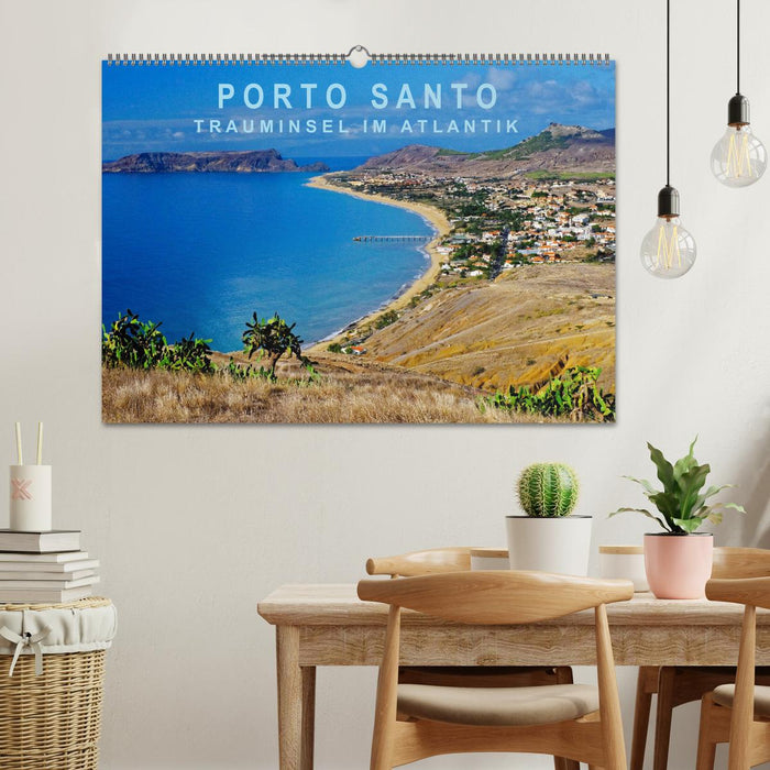 Porto Santo Trauminsel im Atlantik (CALVENDO Wandkalender 2025)