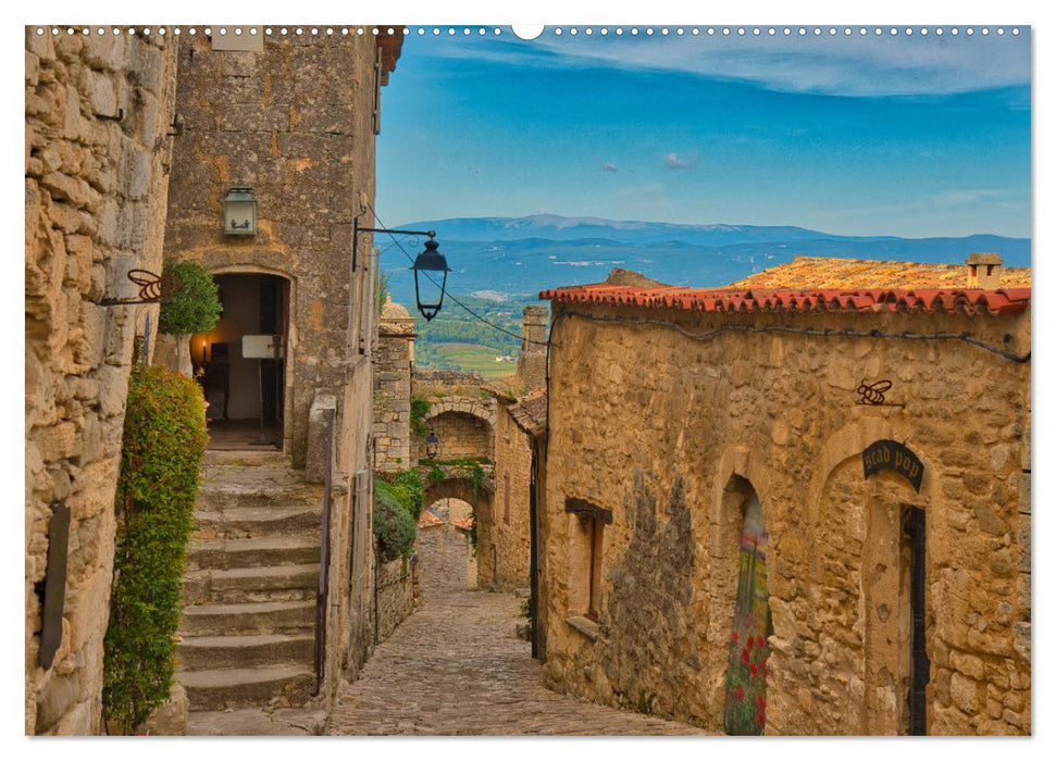Dorfidyllen in Frankreich (CALVENDO Premium Wandkalender 2025)