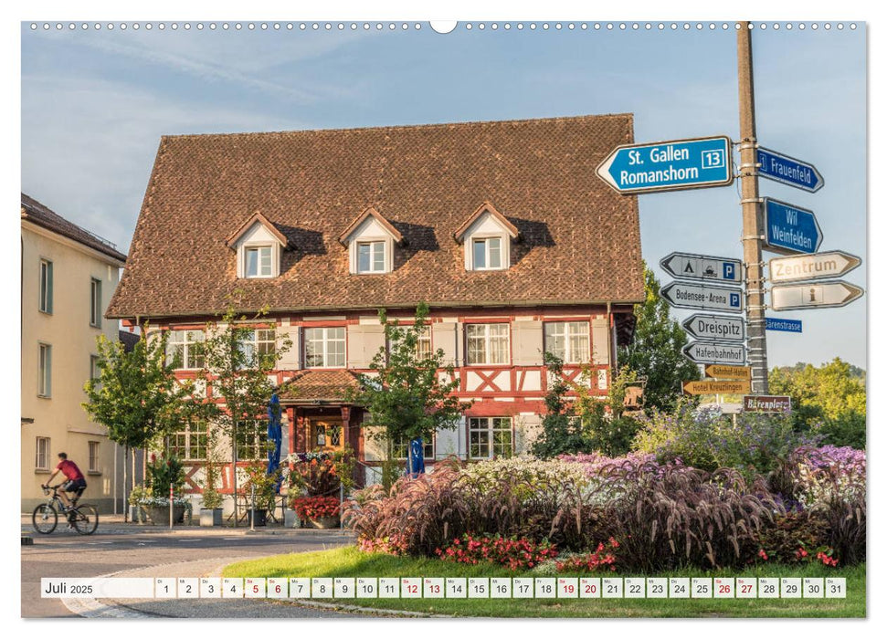 Impressionen aus Kreuzlingen (CALVENDO Premium Wandkalender 2025)
