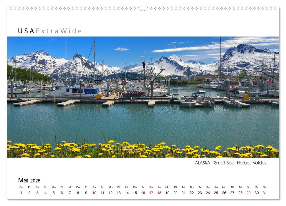 Entdeckungsreise durch ALASKA (CALVENDO Premium Wandkalender 2025)