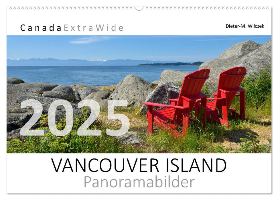 Vancouver Island Panoramabilder (CALVENDO Wandkalender 2025)