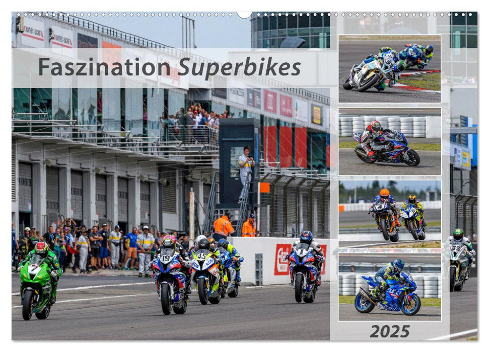 Faszination Superbikes (CALVENDO Wandkalender 2025)