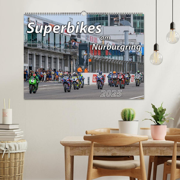 Superbikes am Nürburgring (CALVENDO Wandkalender 2025)