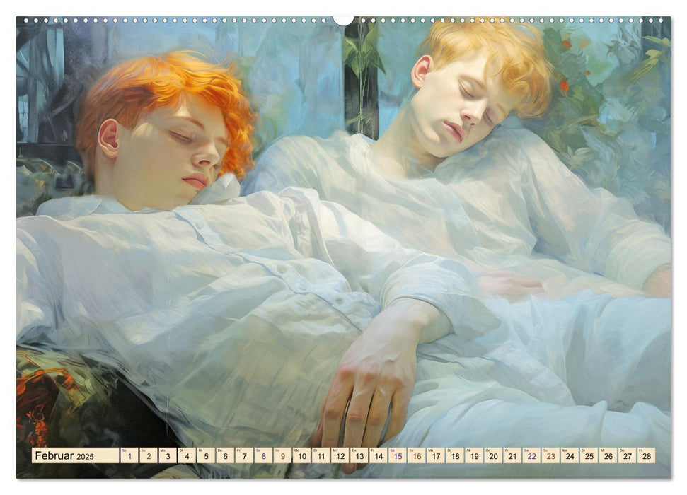 Schlaf und träume gut (CALVENDO Wandkalender 2025)