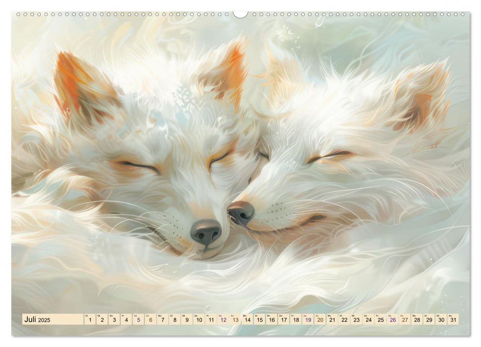 Schlaf und träume gut (CALVENDO Premium Wandkalender 2025)