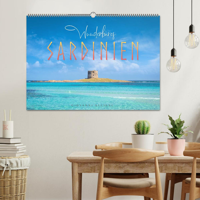 Wunderbares Sardinien (CALVENDO Wandkalender 2025)
