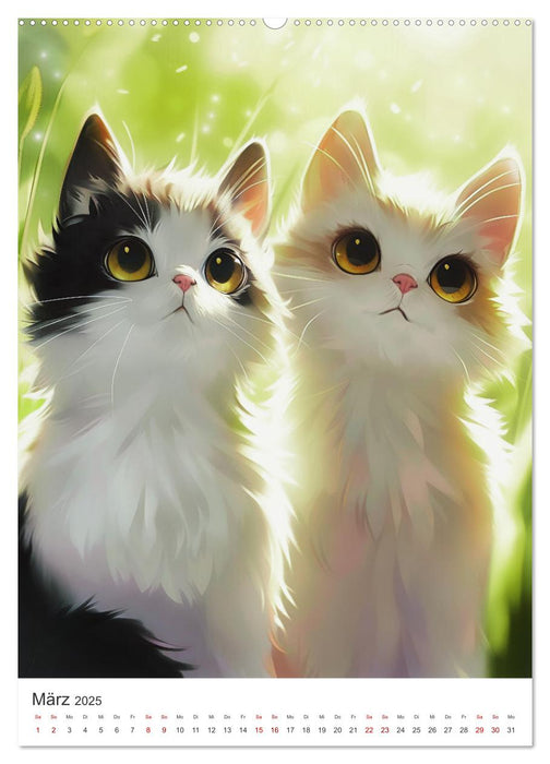 Zuckersüß - Bezaubernde Kätzchen (CALVENDO Wandkalender 2025)