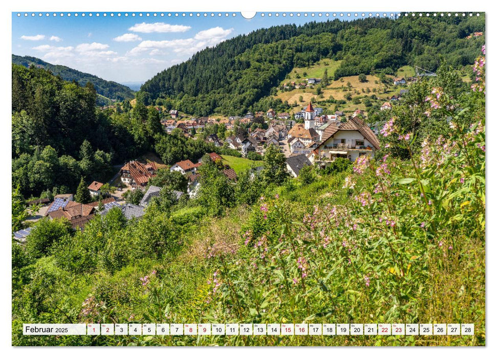 Urlaubsregion Schwarzwald (CALVENDO Premium Wandkalender 2025)