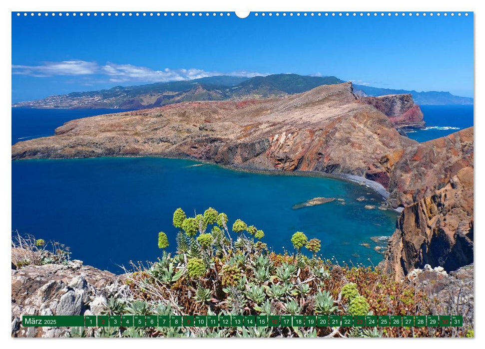 Madeira Blumeninsel im Atlantik (CALVENDO Premium Wandkalender 2025)