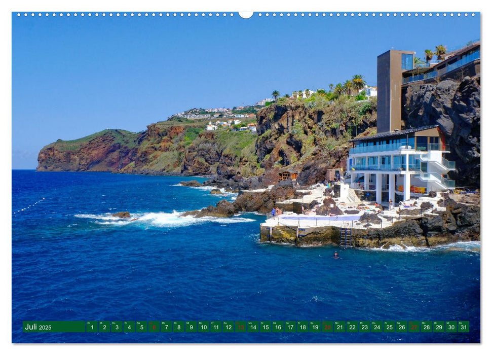 Madeira Blumeninsel im Atlantik (CALVENDO Premium Wandkalender 2025)