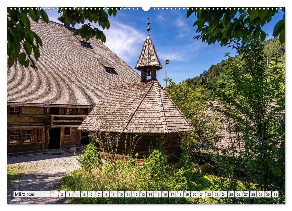 Urlaubsregion Schwarzwald (CALVENDO Wandkalender 2025)