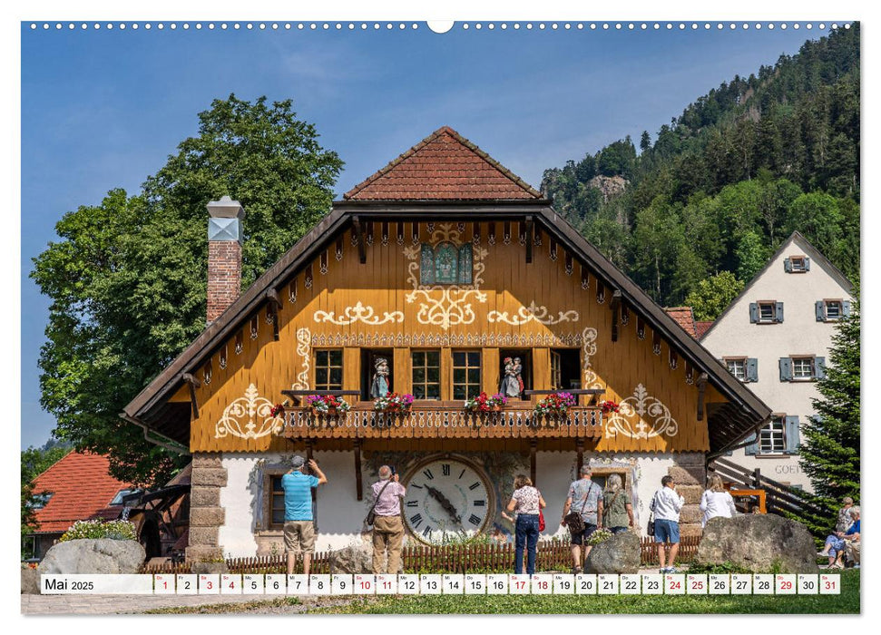 Urlaubsregion Schwarzwald (CALVENDO Wandkalender 2025)