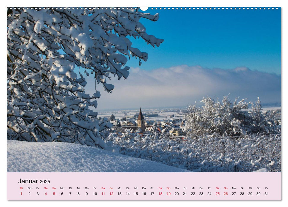 Augenblicke im Kaiserstuhl (CALVENDO Premium Wandkalender 2025)