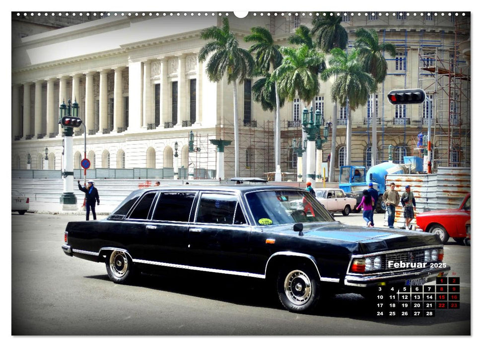 TSCHAIKA - Die Staatskarosse der UdSSR (CALVENDO Premium Wandkalender 2025)