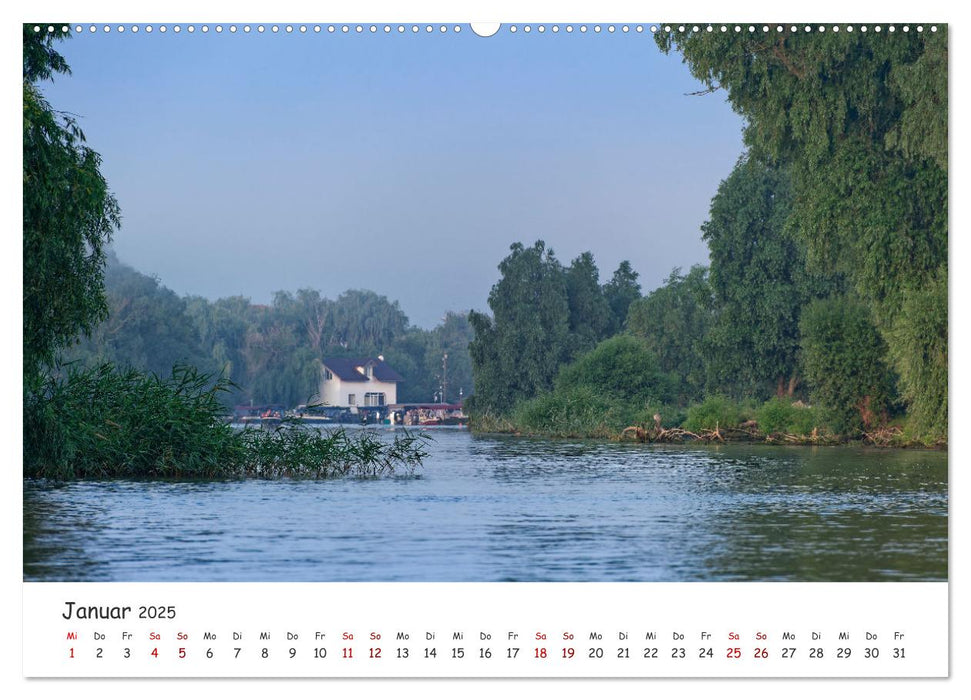 Donau-Delta (CALVENDO Wandkalender 2025)