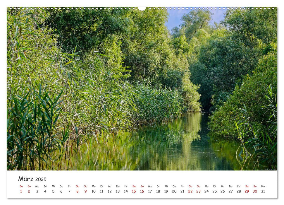 Donau-Delta (CALVENDO Premium Wandkalender 2025)