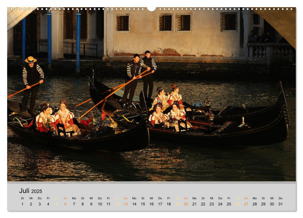 Venedigs Schönheiten (CALVENDO Premium Wandkalender 2025)
