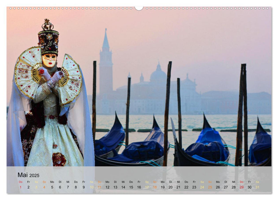 Venedigs Schönheiten (CALVENDO Wandkalender 2025)