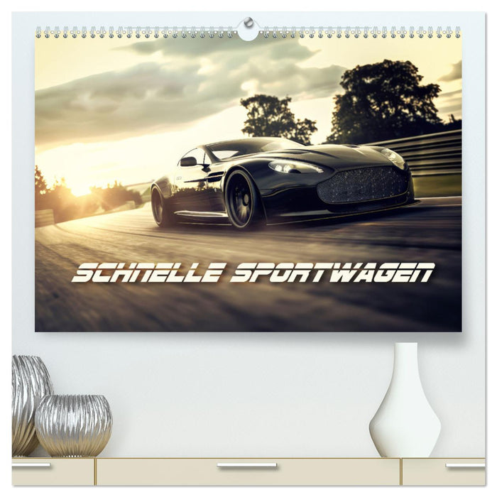 Schnelle Sportwagen (CALVENDO Premium Wandkalender 2025)