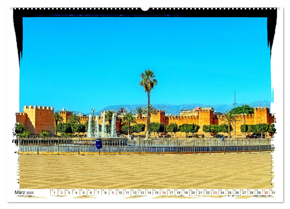 Marokkanische Impressionen (CALVENDO Premium Wandkalender 2025)