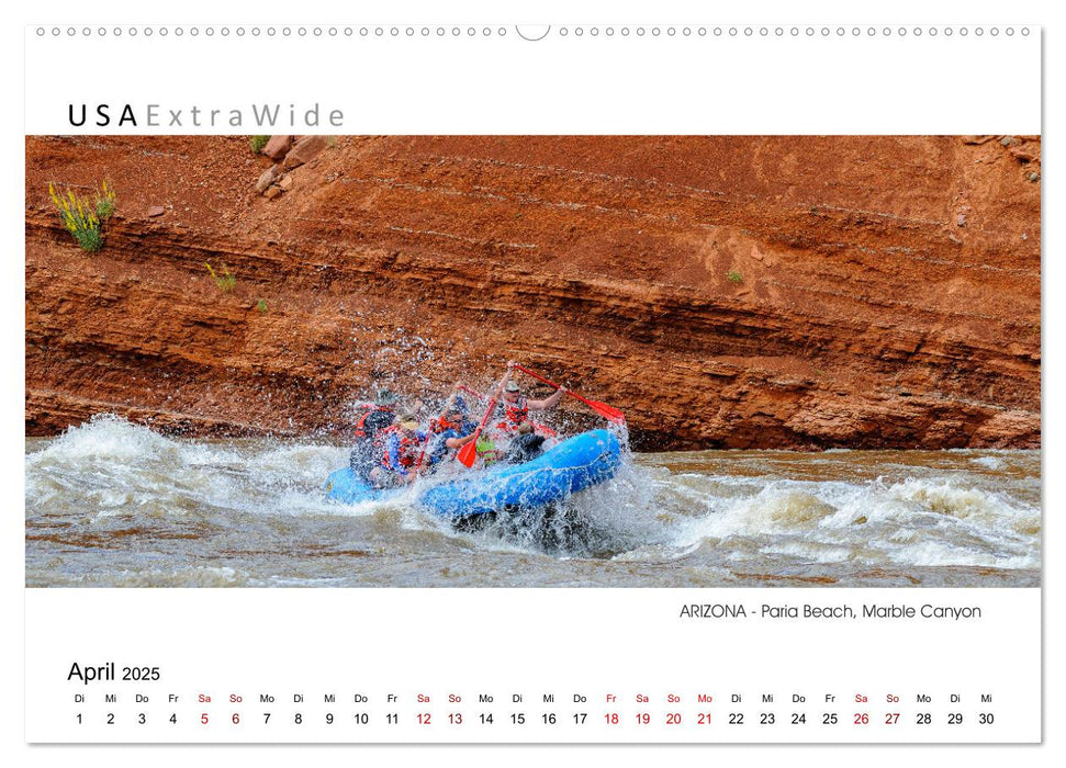 Impressions d'ARIZONA - images panoramiques (Calvendo Premium Wall Calendar 2025) 