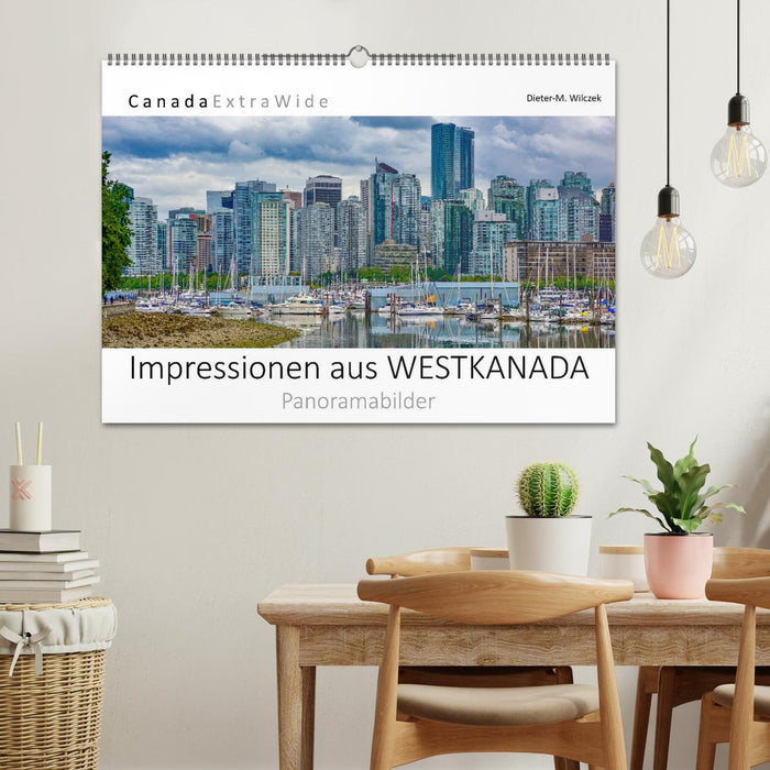 Impressions de l'Ouest canadien (calendrier mural CALVENDO 2025)