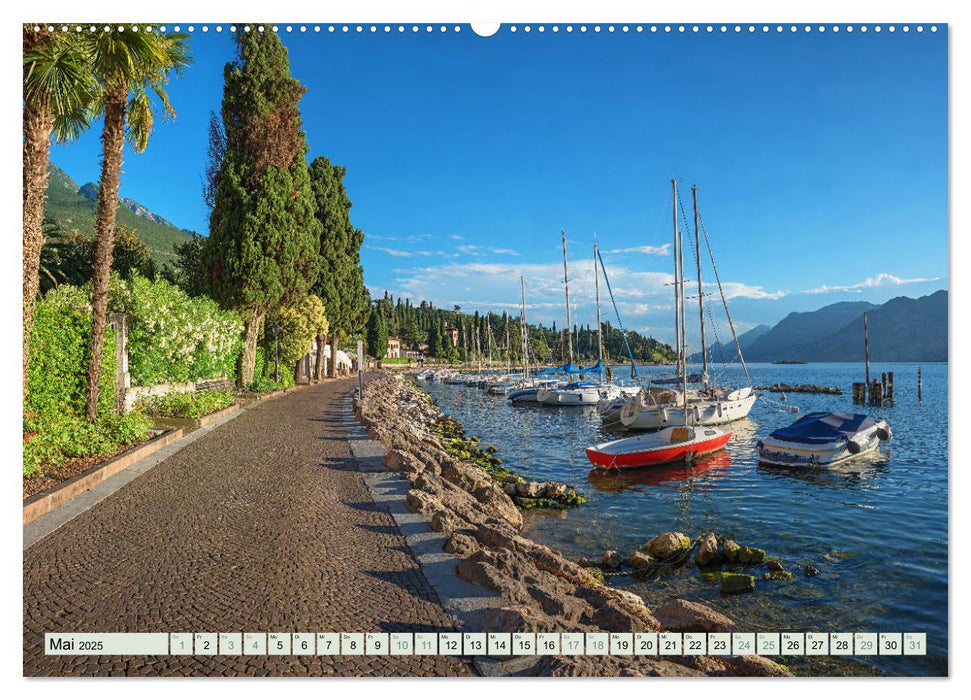 Gardasee - Perle Italiens (CALVENDO Premium Wandkalender 2025)
