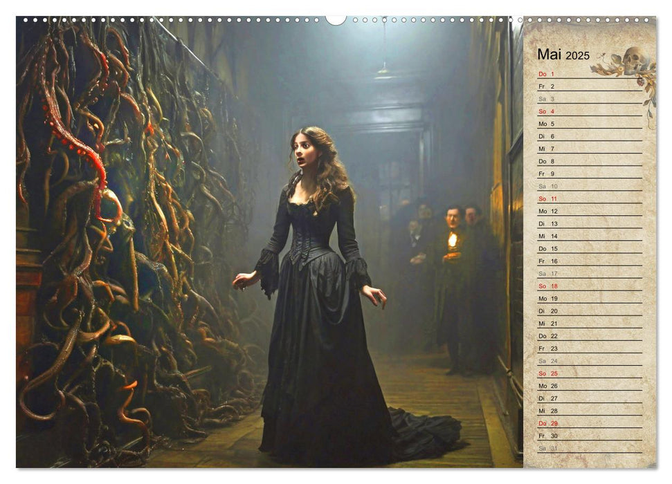 Viktorianische Schrecken (CALVENDO Premium Wandkalender 2025)